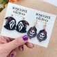Halloween Ghost Face Polymer Clay Cutter Set