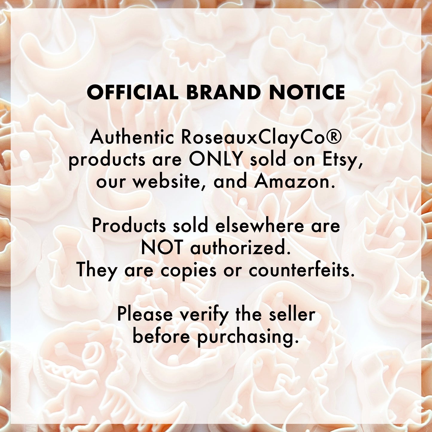 RoseauxClayCo Veggies Stud Polymer Clay Cutters