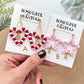 Christmas Polymer Clay Earrings | Candy Cane | Gingerbread