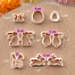 Easter Bunny Clay Polymer Cutters