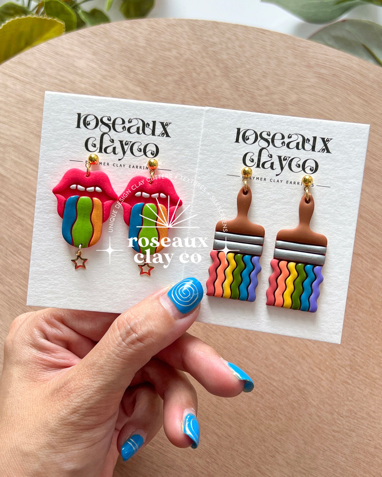 RoseauxClayCo Groovy Retro Polymer Clay Cutters