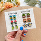 RoseauxClayCo Spring Garden Stud Polymer Clay Cutters