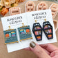 Bookshelf Polymer Clay Cutters