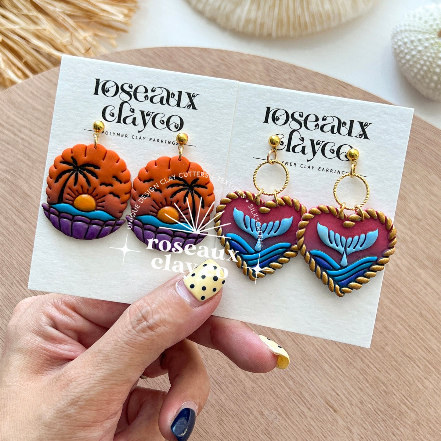 RoseauxClayCo Nautical Polymer Clay Cutters