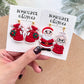 Christmas Santa Claus Polymer Clay Cutters