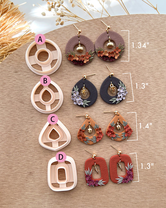 Geometric Polymer Clay Cutters
