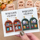 Bookshelf Polymer Clay Cutters