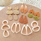 Must Have! Polymer Clay Cutters | Clay Earring Cutters Set for Jewelry Making