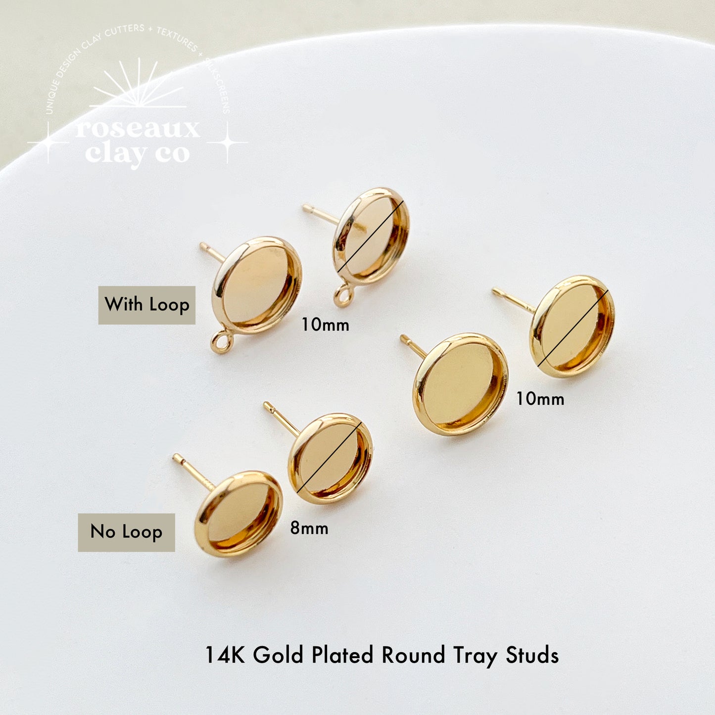 RoseauxClayCo 3D Layered Rose Polymer Clay Cutters