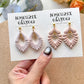 RoseauxClayCo Scalloped Teardrop Polymer Clay Cutters