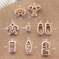 Ocean Beach Polymer Clay Cutters | Sea Animal Clay Cutters | Crab | Lobster | Turtle