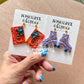 RoseauxClayCo Groovy Retro Polymer Clay Cutters