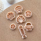 Ocean Polymer Clay Cutters | Summer Clay Cutters | Shell | Octopus | Sand Dollar