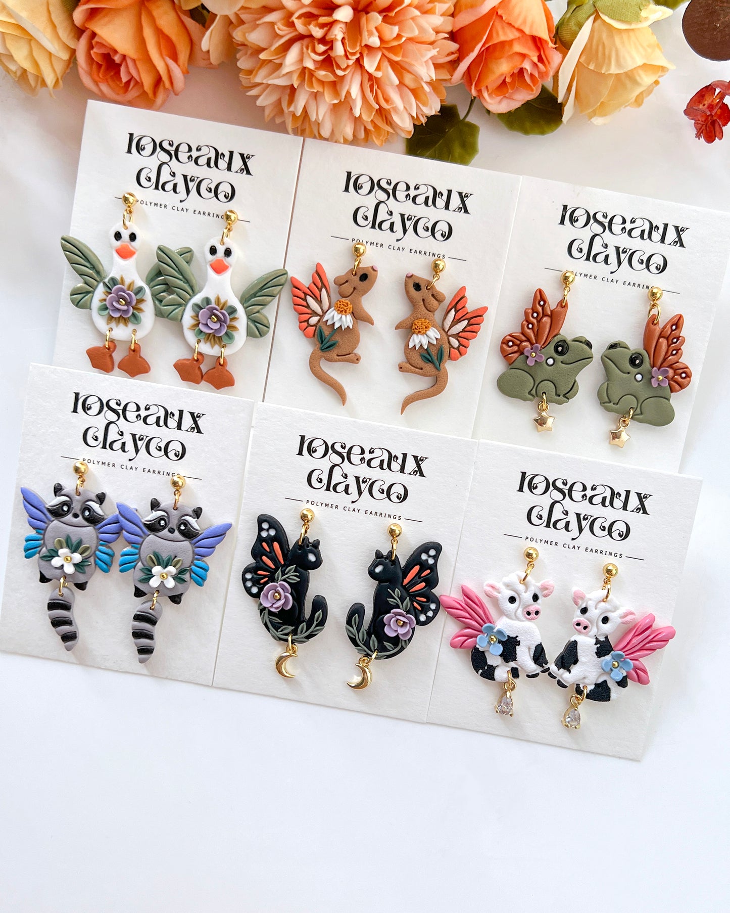 Fairy Animals Polymer Clay Cutters