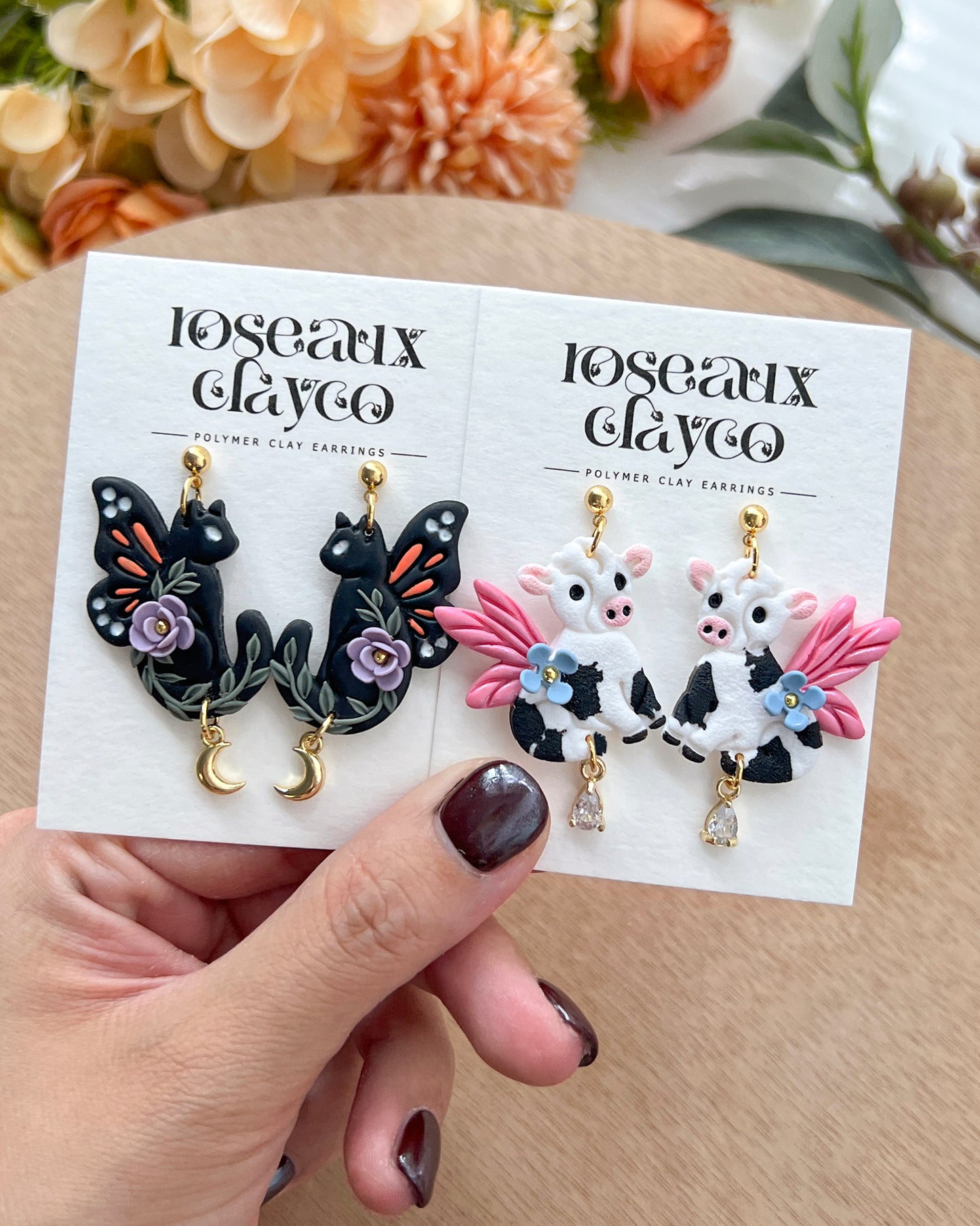 Fairy Animals Polymer Clay Cutters