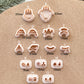 Christmas Ghost Polymer Clay Cutters Set