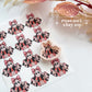 Patchwork Ghost Polymer Clay Transfer Paper & Matching Cutter