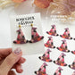Patchwork Witch Hat Polymer Clay Transfer Paper & Matching Cutter