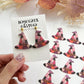 Patchwork Witch Hat Polymer Clay Transfer Paper & Matching Cutter