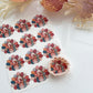 Patchwork Turkey Polymer Clay Transfer Paper & Matching Cutter