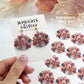 Patchwork Turkey Polymer Clay Transfer Paper & Matching Cutter