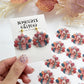 Patchwork Turkey Polymer Clay Transfer Paper & Matching Cutter