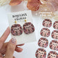 Patchwork Hedgehog Polymer Clay Transfer Paper & Matching Cutter
