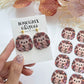 Patchwork Hedgehog Polymer Clay Transfer Paper & Matching Cutter