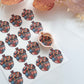 Patchwork Acorn Polymer Clay Transfer Paper & Matching Cutter