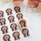 Patchwork Lion Polymer Clay Transfer Paper & Matching Cutter