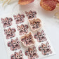 Patchwork Squirrel Polymer Clay Transfer Paper & Matching Cutter
