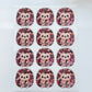 Patchwork Hedgehog Polymer Clay Transfer Paper & Matching Cutter