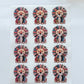 Patchwork Lion Polymer Clay Transfer Paper & Matching Cutter