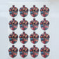 Patchwork Acorn Polymer Clay Transfer Paper & Matching Cutter