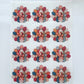 Patchwork Turkey Polymer Clay Transfer Paper & Matching Cutter