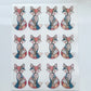 Patchwork Fox Polymer Clay Transfer Paper & Matching Cutter