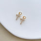 14K Gold Filled Zircon Cross Charms