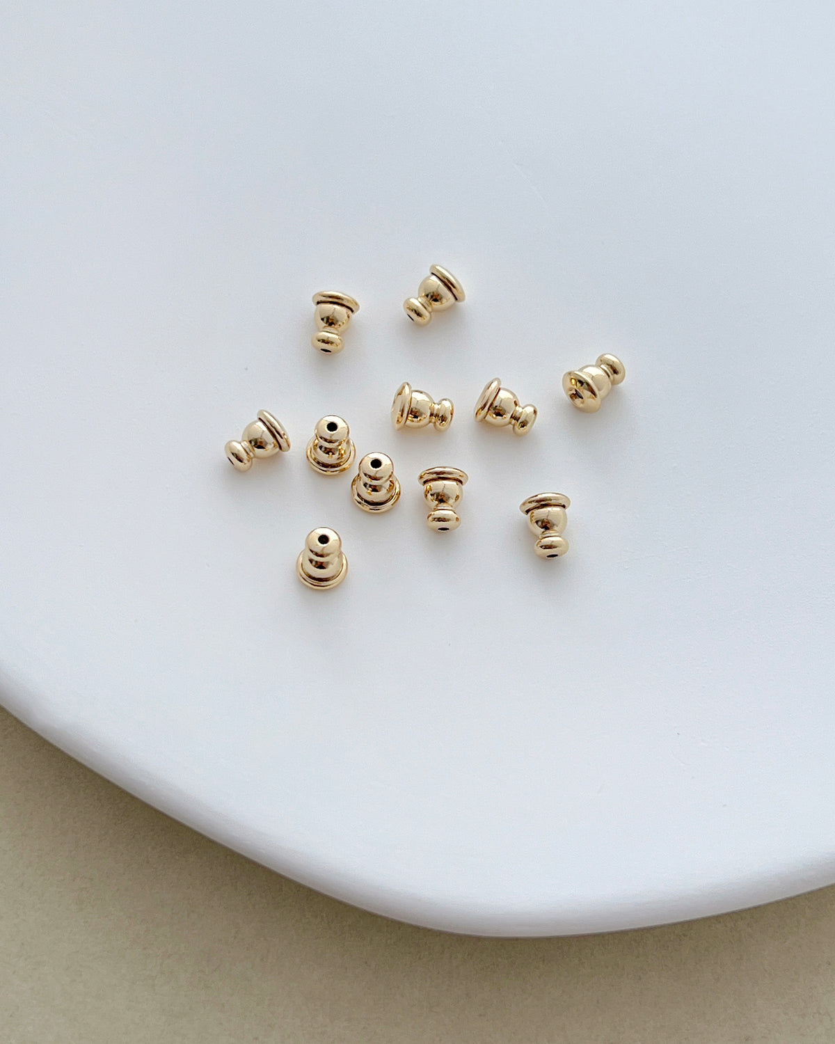 14K Gold Filled Bullet Earring Backs