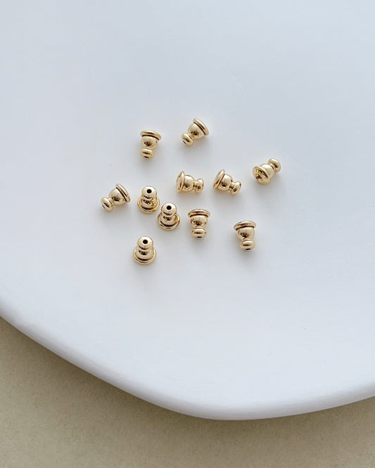 14K Gold Filled Bullet Earring Backs