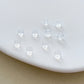 Clear Silicone Hamburger Earring Backs