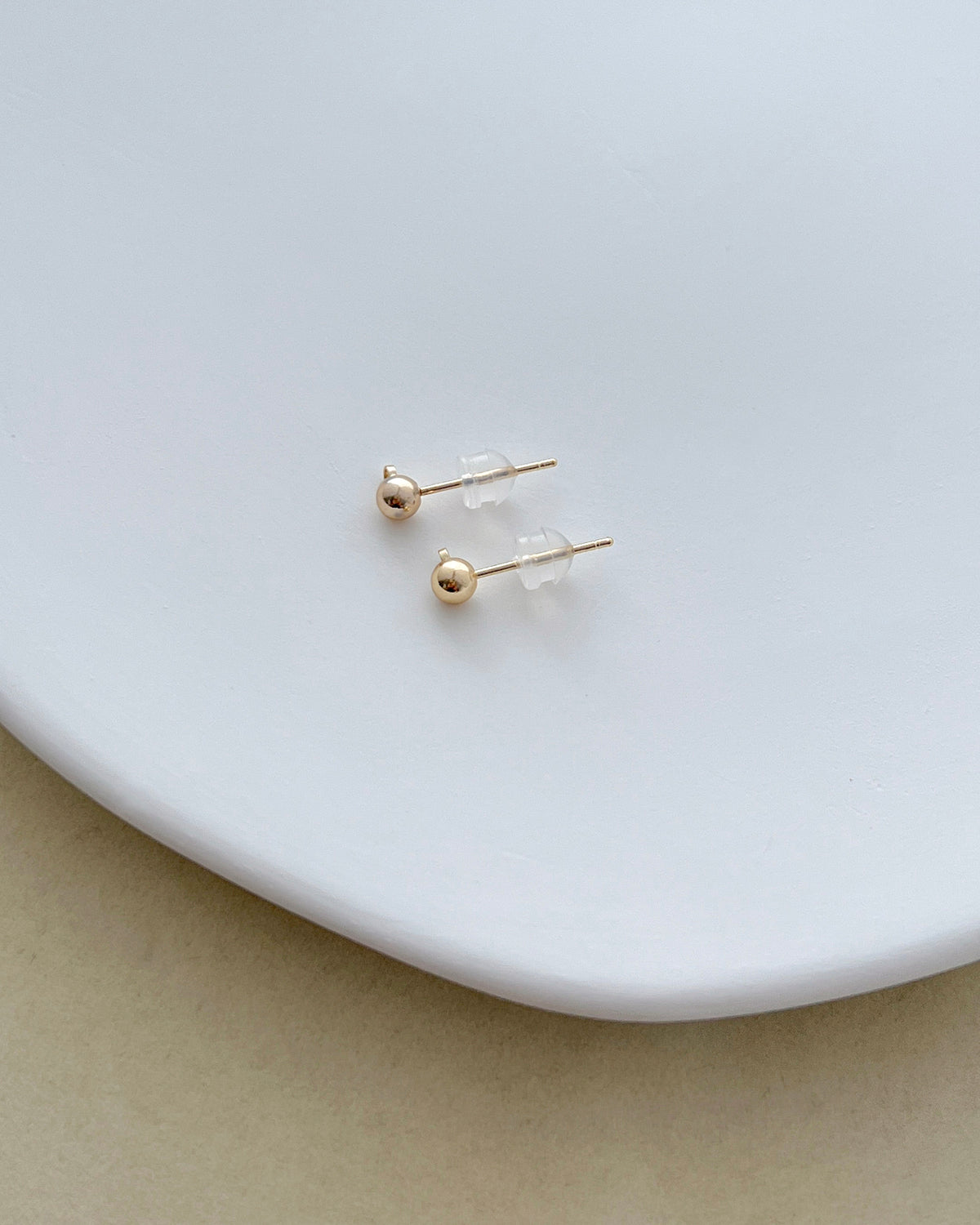 Clear Silicone Hamburger Earring Backs