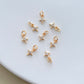 14K Gold Filled Zircon Star Charms