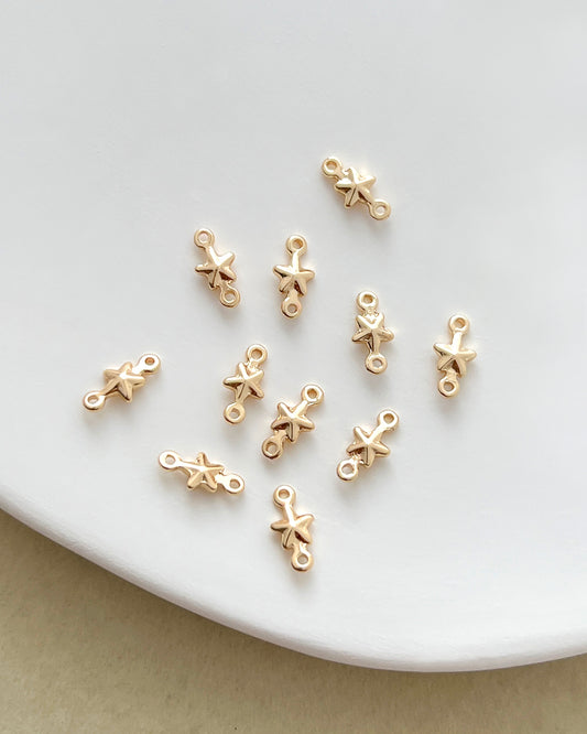 14K Gold Filled Star Connectors