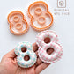 Scalloped Numbers Polymer Clay Cutter STL Files | Individual Number