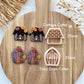 2024 Fall Halloween Mini Polymer Clay Cutters | Micro Clay Earring Cutters for Jewelry Making