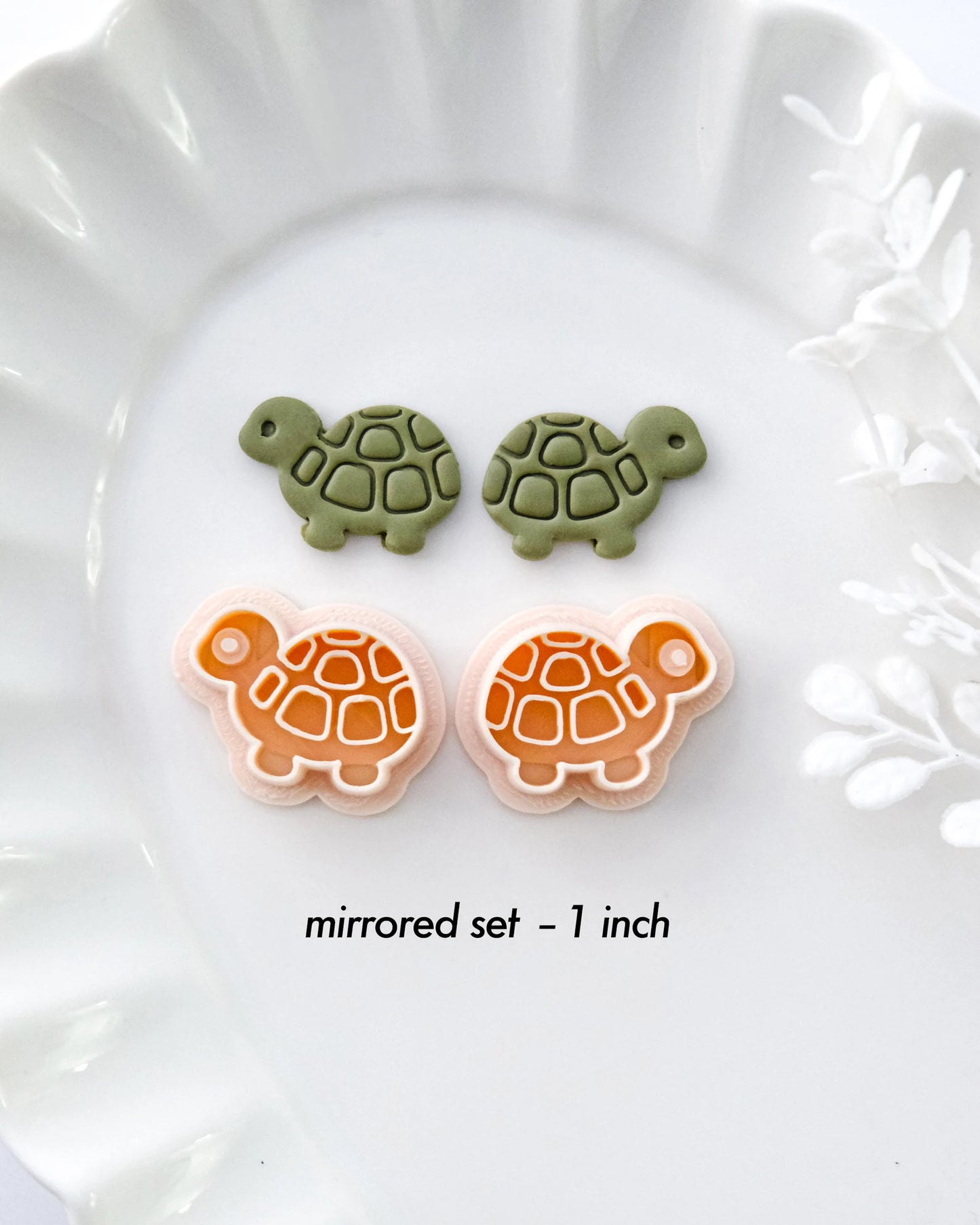 Turtle Polymer Clay Cutters