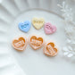 Conversation Heart Polymer Clay Cutters | Baby Shower Clay Cutters | Clay Earring Cutter | Baby Clay Cutters