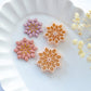 Spring Flower Polymer Clay Cutters | Detailed Embossing Flower Cutters for Clay Earrings
