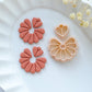Spring Scalloped Polymer Clay Cutters Set for Jewelry Making