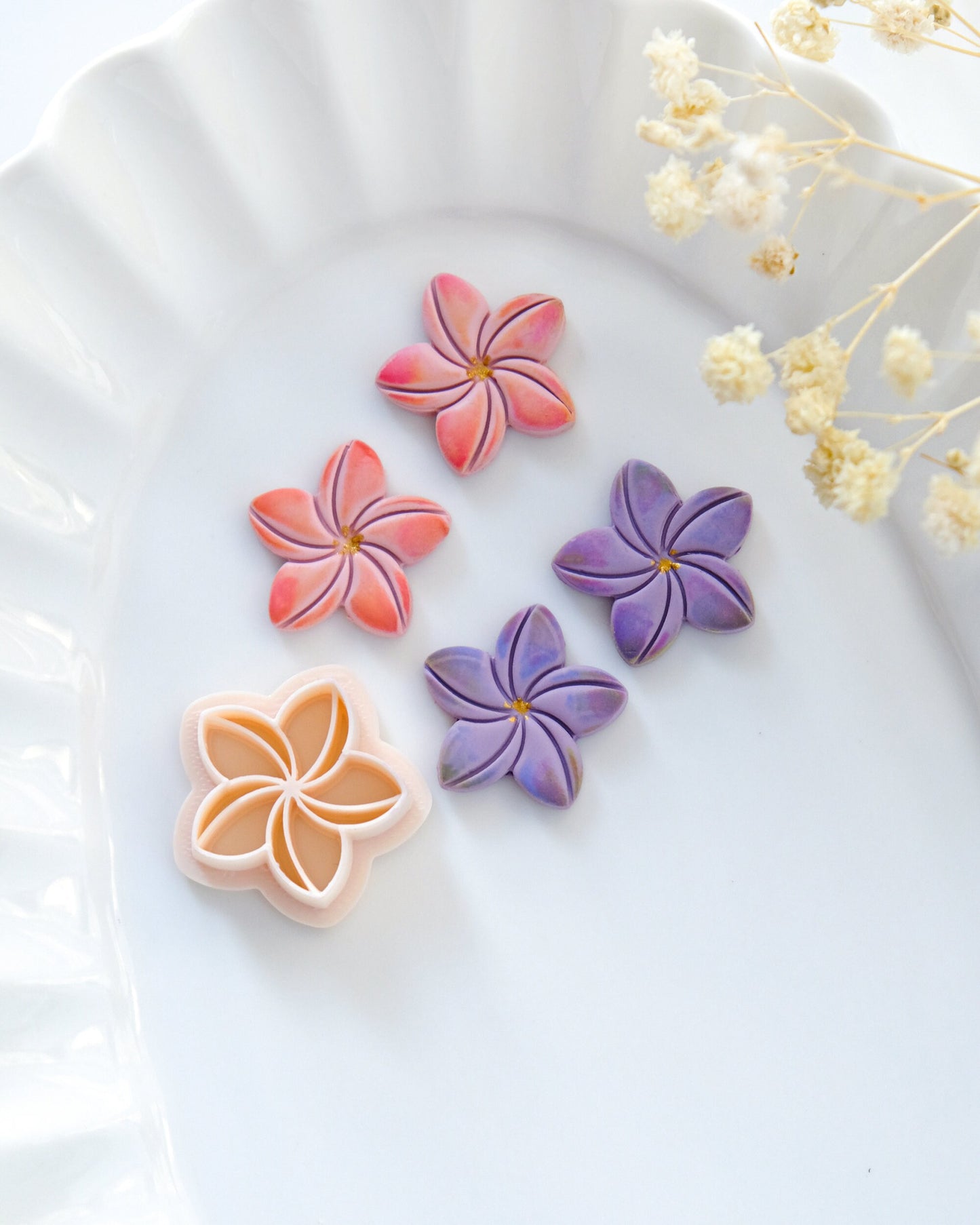 Spring Flowers Polymer Clay Cutters | Spring Clay Cutters | Earring Making